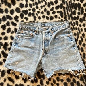 Vintage 501 cut offs